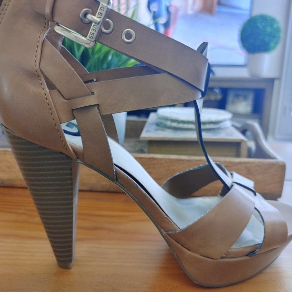 Guess Heels - Tan - Picture 1 of 4